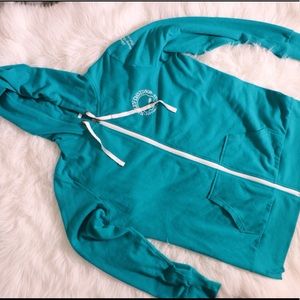 Harley Davison Teal sweater size L